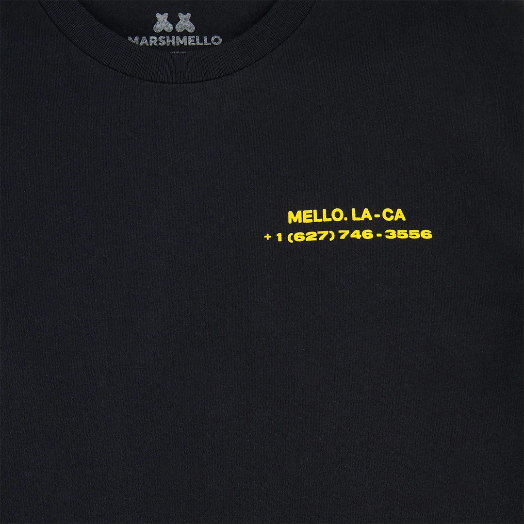 Call Now T-Shirt — Black - Image 3