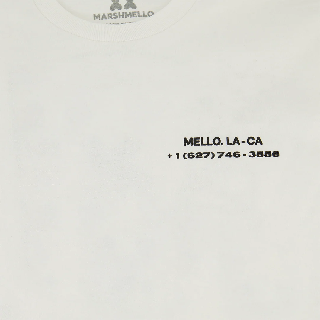 Call Now T-Shirt — White - Image 3