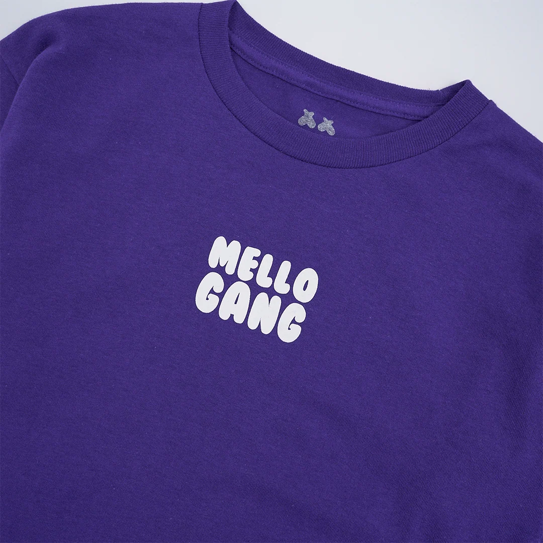 Faces L/S Shirt (Youth) — Purple - Image 4