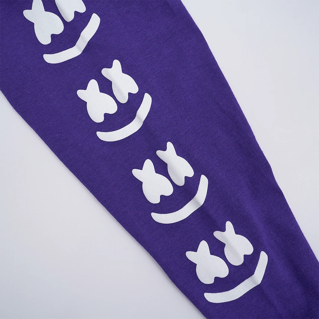 Faces L/S Shirt (Youth) — Purple - Image 5