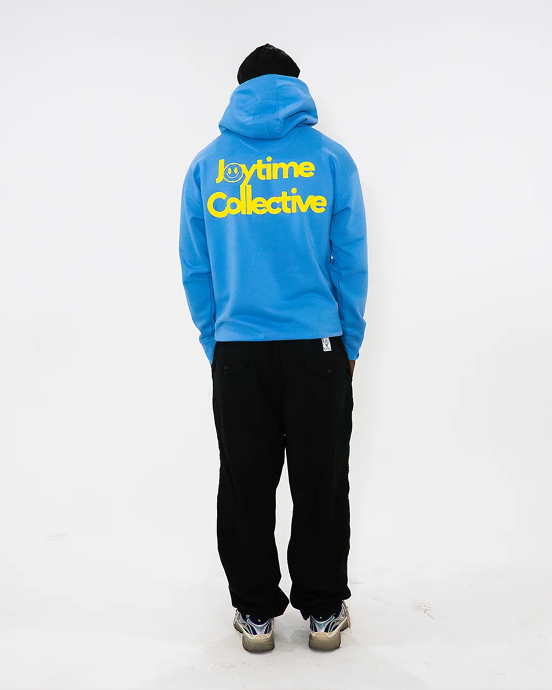 Joytime Collective Stacked Logo Hoodie — Blue - Image 8