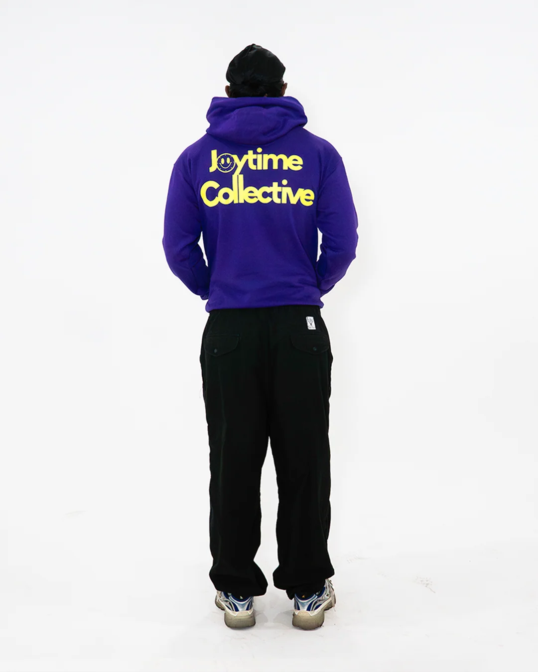 Joytime Collective Stacked Logo Hoodie — Purple - Image 6
