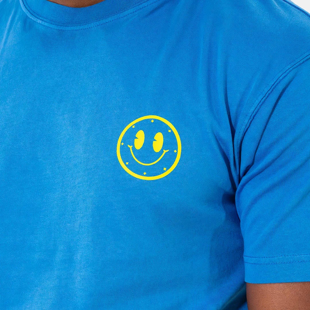 Joytime Collective Stacked Logo T-Shirt — Blue - Image 7
