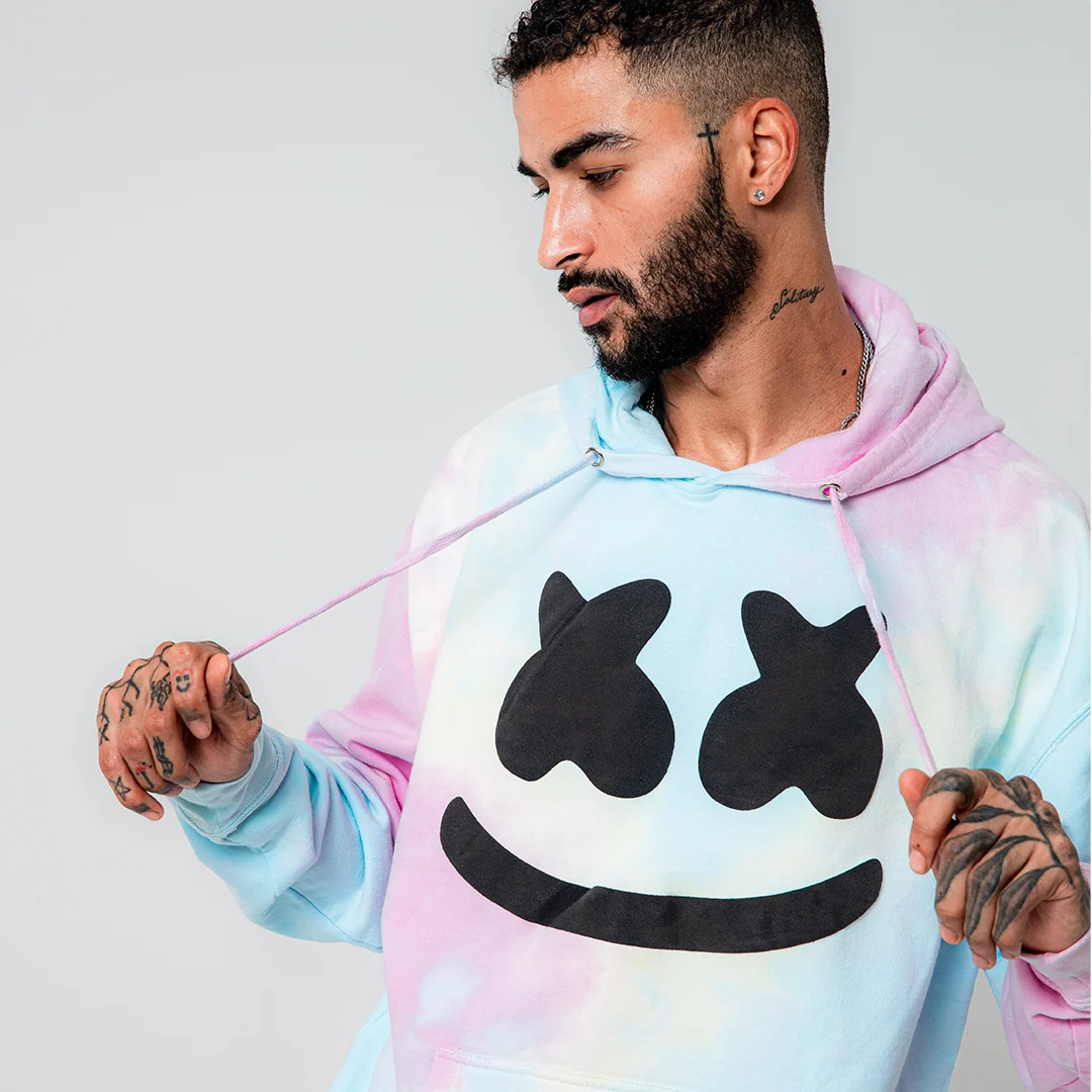 Smile Hoodie — Tie Dye - Image 3