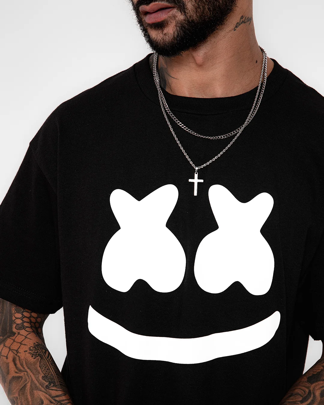 Smile T-Shirt — Black - Image 6