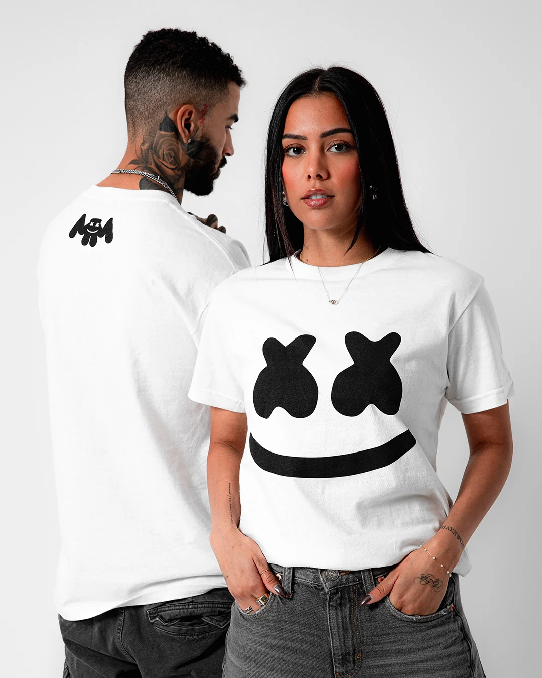 Smile T-Shirt — White - Image 5